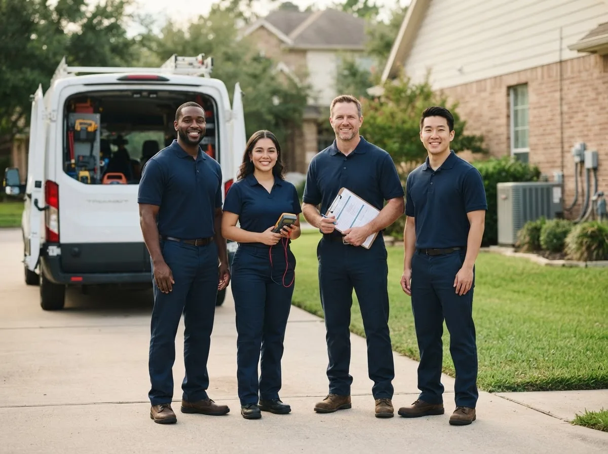 Certified HVAC technician near Bailey, TX